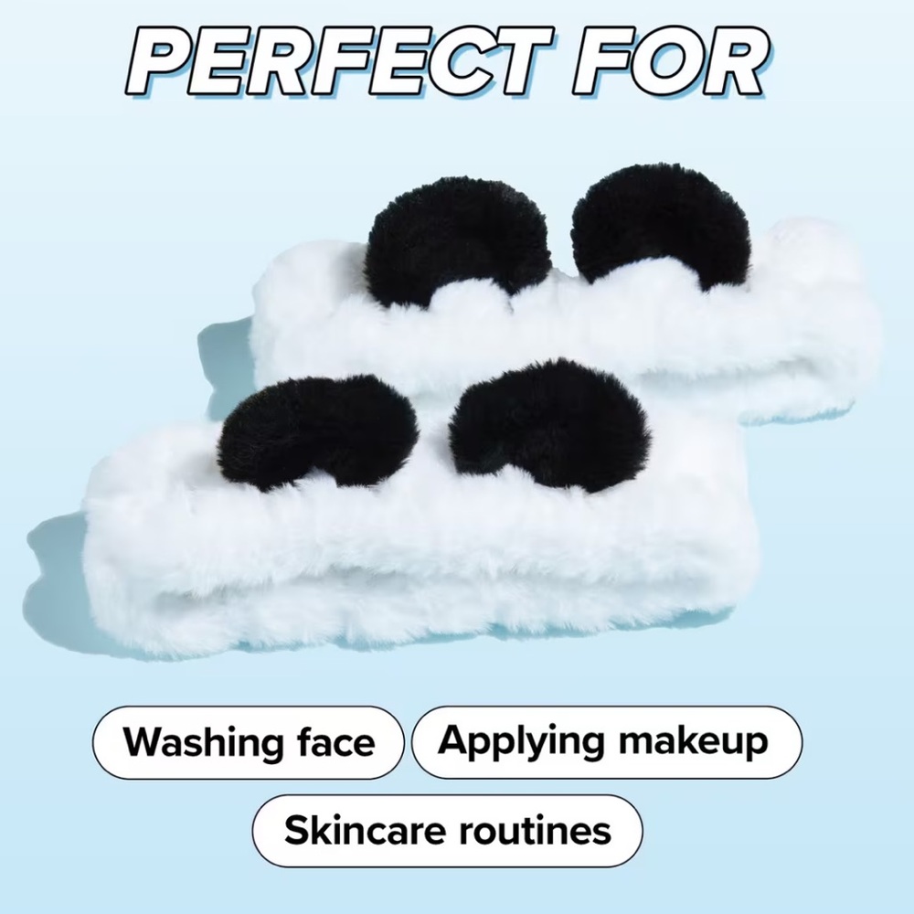 Ulta Panda Bear Spa Headband OS
